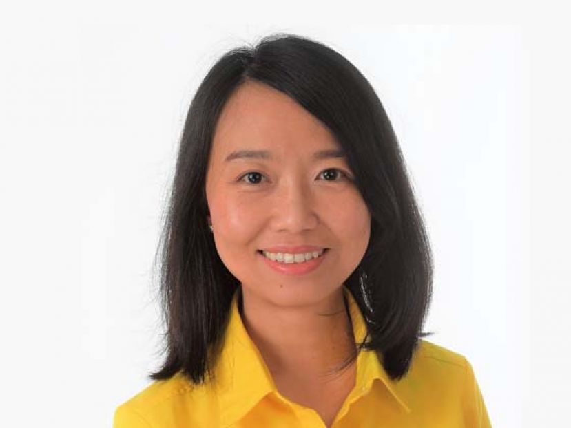 砂人联党妇女组主席许德婉。