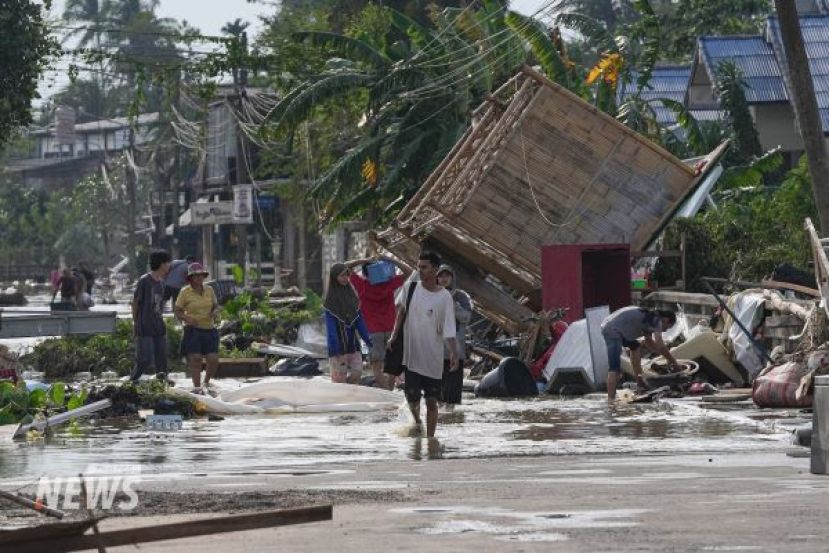 泰南水災 合艾灾后一片狼藉  国会议员：宛如&ldquo;世界末日&rdquo;。