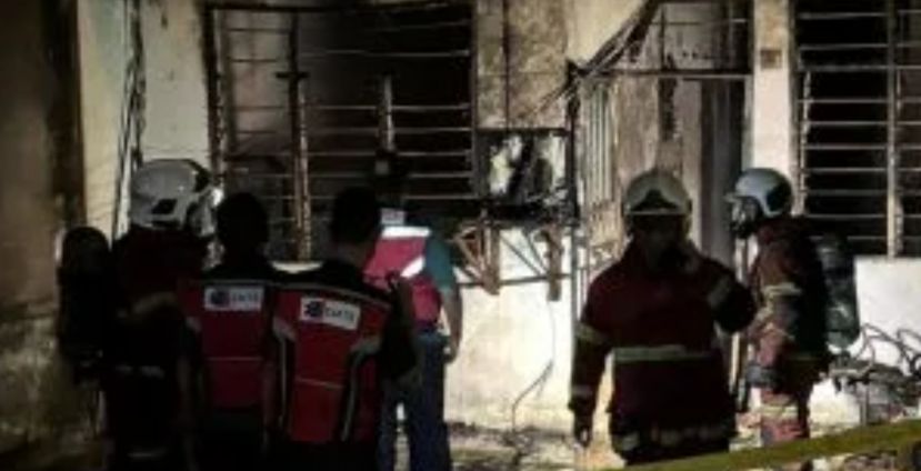 弟弟外出买宵夜 中风半身不遂的姐姐受困火海烧死