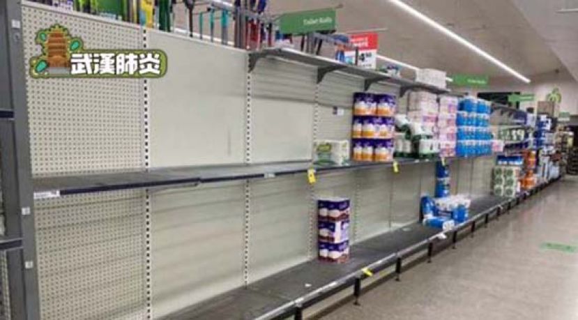 澳洲维多利亚省再现抢购厕纸潮。