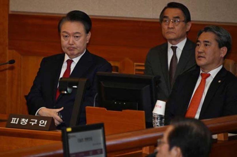 ●韩国总统尹锡悦发表声明。