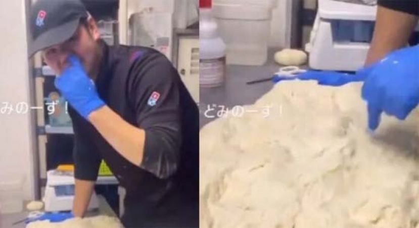 &ldquo;挖鼻屎抹披萨面团&rdquo; 达美乐员工恶搞惹祸。