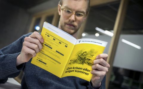 瑞典发放&ldquo;如果危机或战争来临&rdquo;手册。