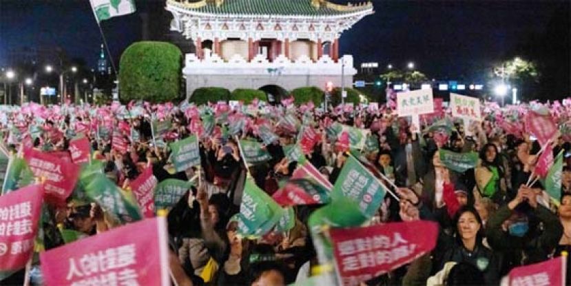 113名立委选战激烈，料蓝绿皆不过半。