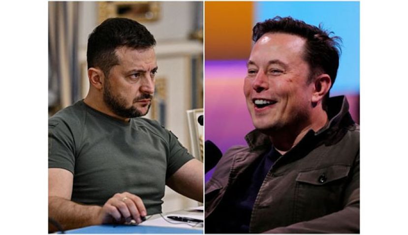 乌克兰证实，泽伦斯基、马斯克通过电话对话。