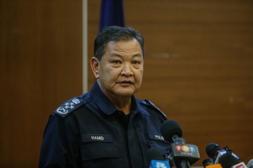 警察总长丹斯里阿都哈密。