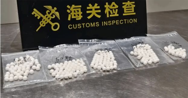 深圳市莲塘海关旅检进境客运车道  旅客违规携带濒危动物砗磲制品224粒