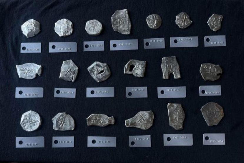 佛州海底惊现西班牙沉船新宝藏，总值420万金银币重见天日。