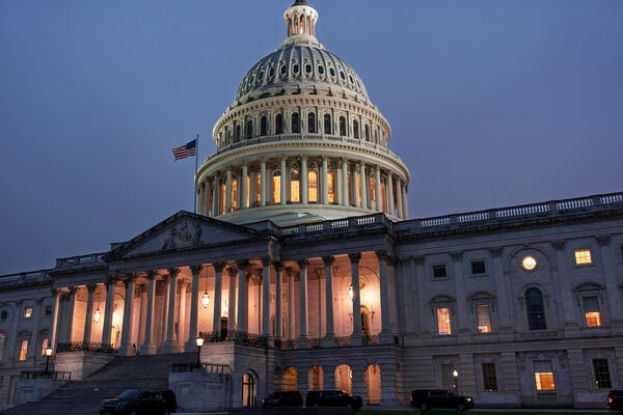 联邦政府已经关门2周。图为美国国会大厦。