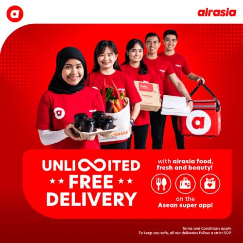 进一步支持餐饮运营商，在两周内将airasia food佣金减少5％