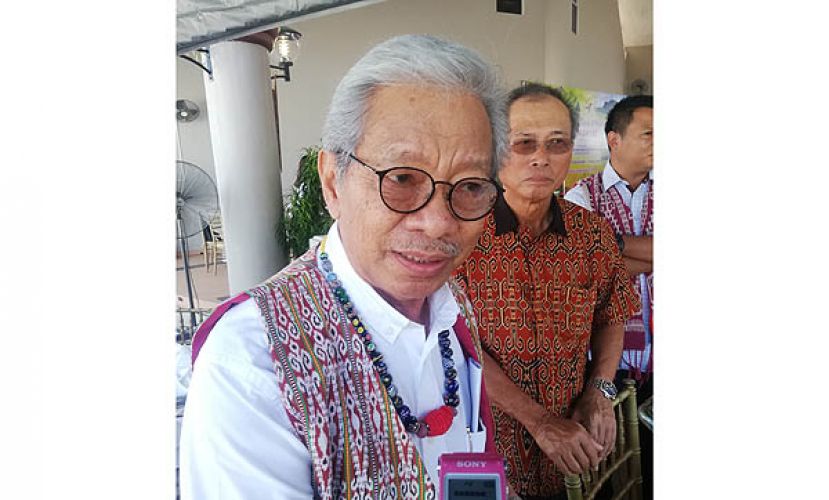 砂人民党主席丹斯里詹玛欣。