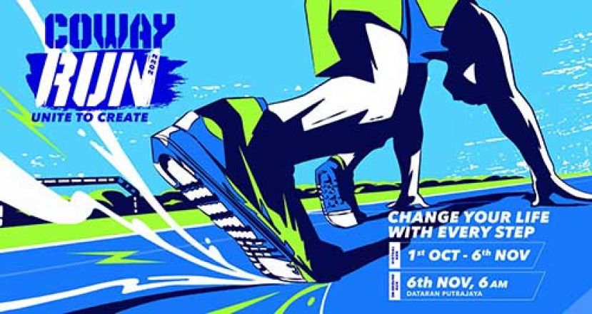 Coway 实体竞跑活动阔别两年后强势回归！立即购票，万勿错过！
