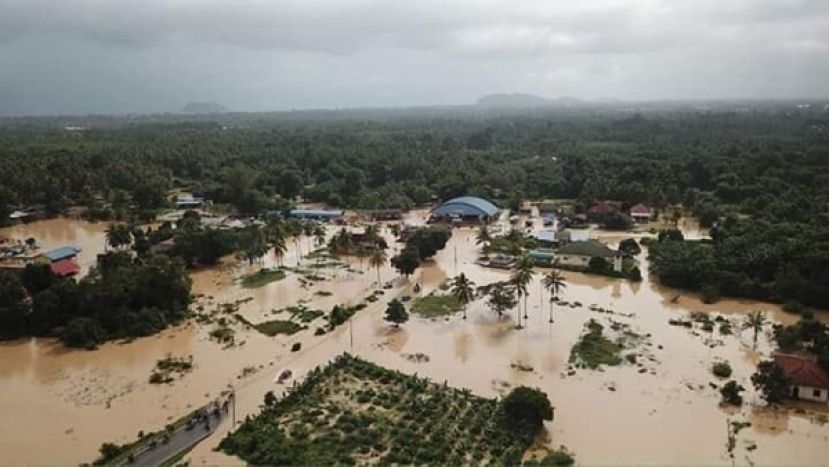 东海岸地区今年11月起至明年初发生水灾估计超过1000万人受影响