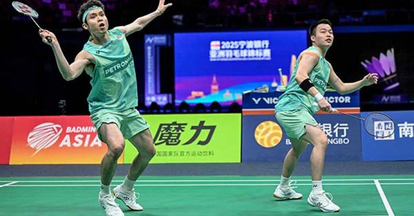 《亚洲羽球锦标赛》  大马暌违18年再登顶  谢苏力挫中国男双夺冠