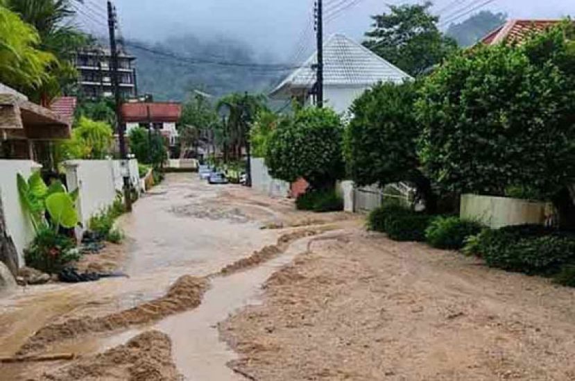 泰国发布南部洪水警报　普吉受灾严重