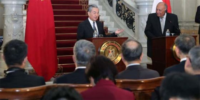王毅阐明对台局势严正立场。