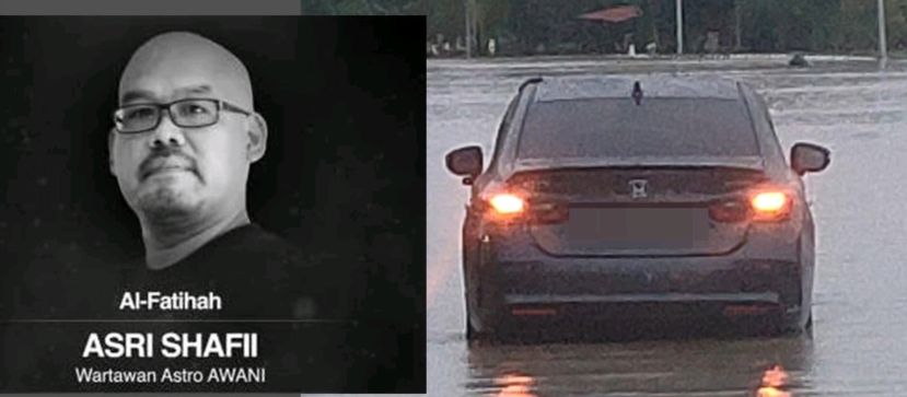 北马水灾男记者涉水推车时  疑心脏病发后溺死