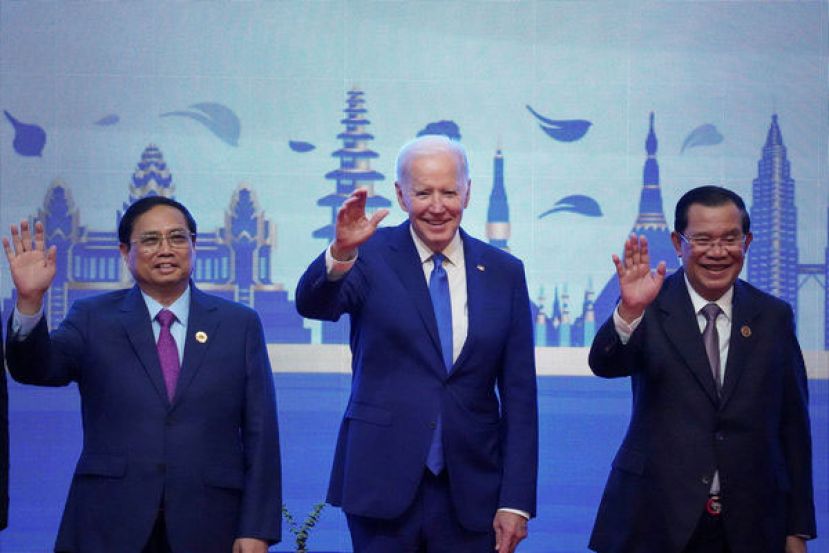 美国总统拜登宣布正式启动东协-美国全面战略夥伴关系。