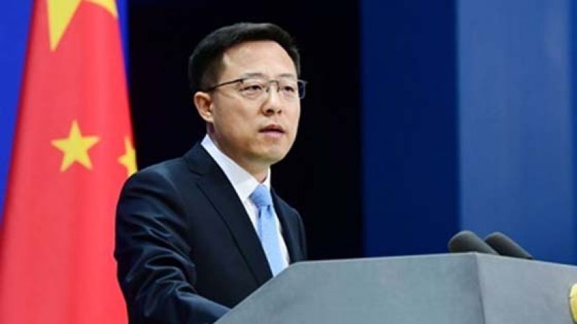 赵立坚指，中方已向美方提出严正交涉。