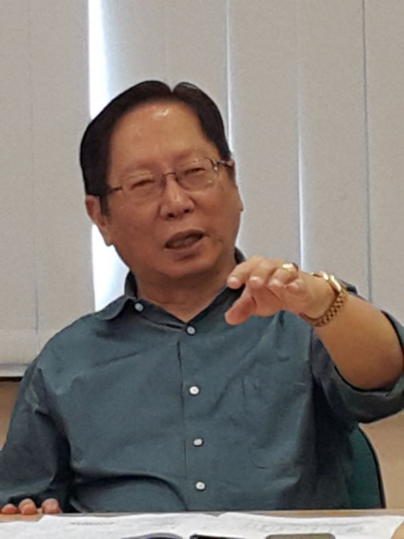 砂华文独中董事会联合总会会长天猛公拿督刘利民。