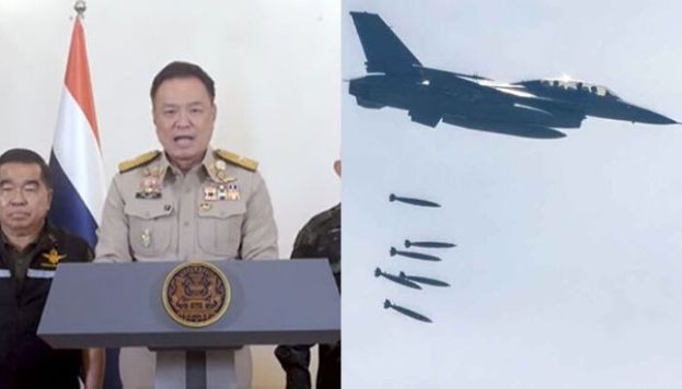 泰国首相阿努廷宣布，授权军方全力展开军事行动对抗柬埔寨。