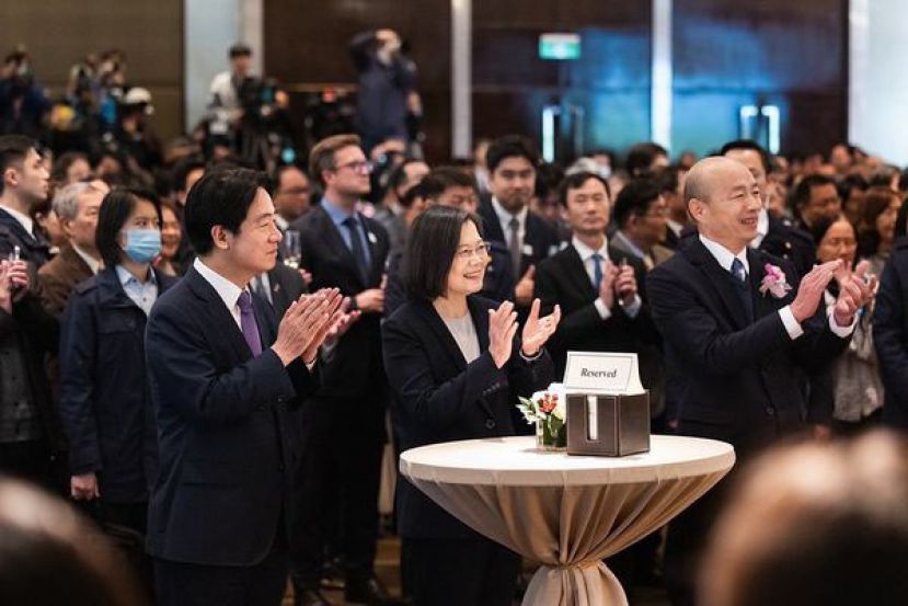 蔡英文、赖清德出席日天皇华诞酒会，日媒NHK&ldquo;两国断交后首见&rdquo;。
