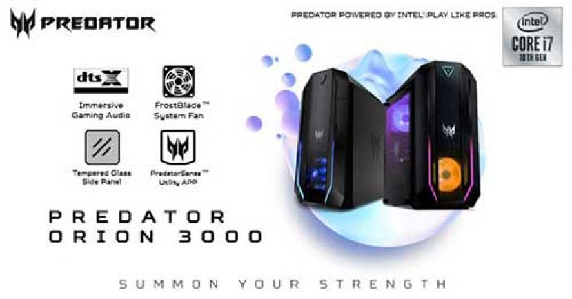 Acer推出两款 Type-C显示器，Predator新增Orion 3000 适合娱乐和提高生产力