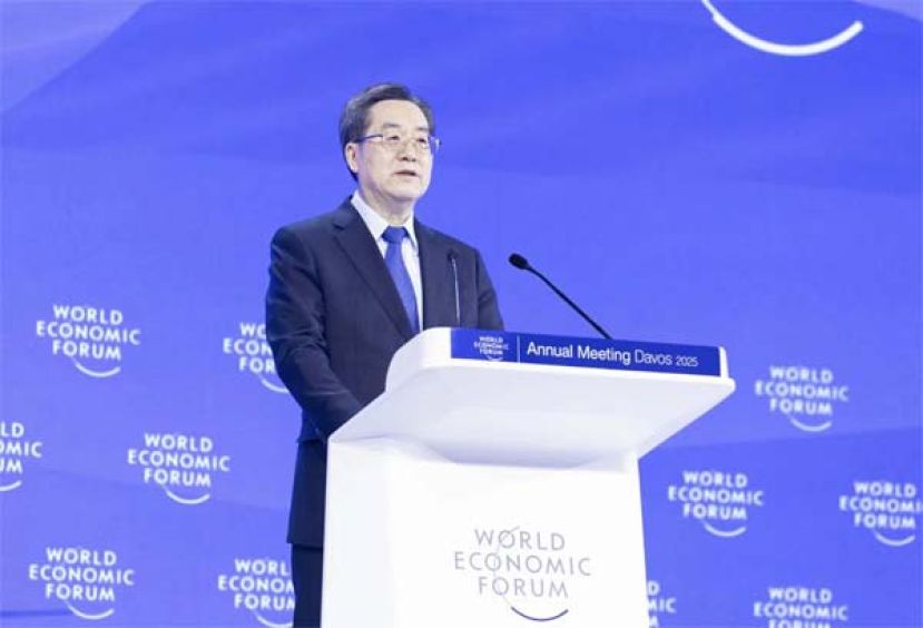 中国副总理丁薛祥：贸易战没赢家，愿与各国将经济全球化&ldquo;蛋糕&rdquo;做大。