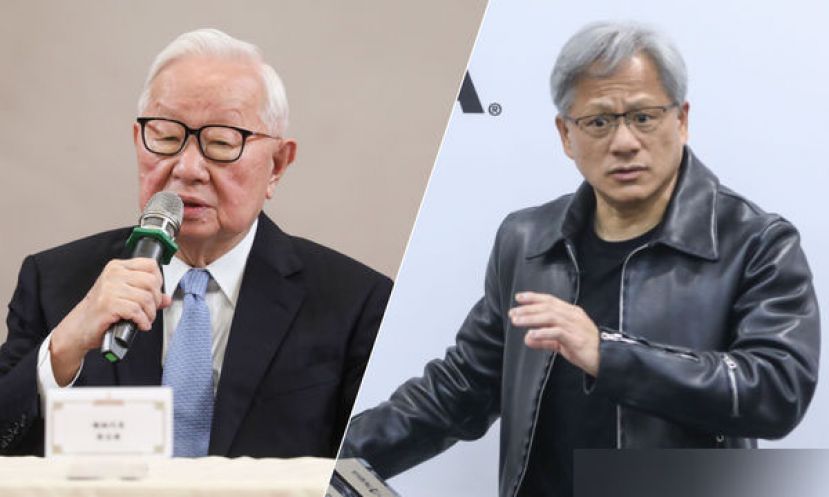 台积电创办人张忠谋、NVIDIA创办人黄仁勋 。