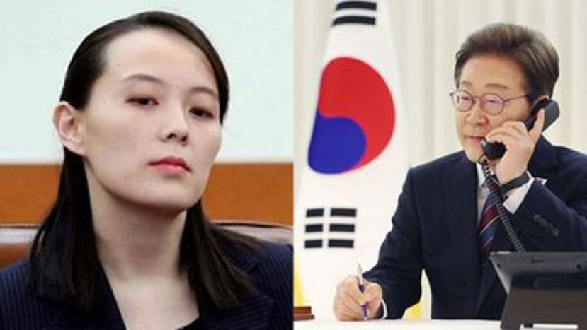 李在明喊谢谢遭金与正打脸。