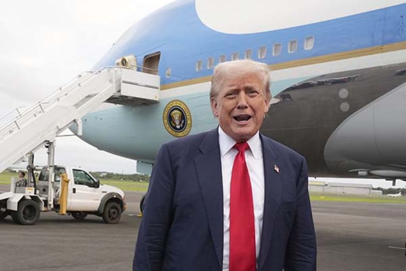 ●美国总统特朗普。