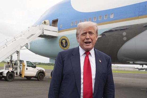 ●美国总统特朗普。