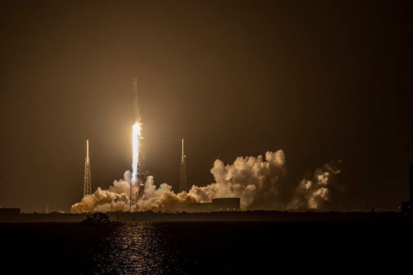 日本ispace的登月舱从美国佛罗里达州发射升空。