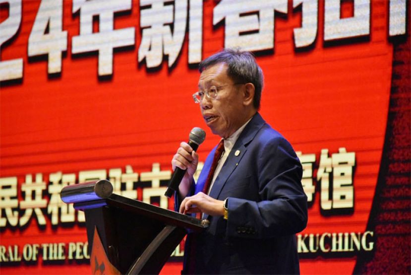 砂副总理拿督阿玛沈桂贤。