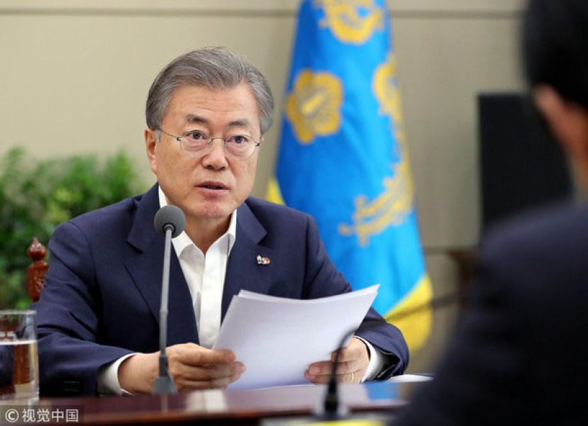 韩国前总统文在寅被控贿赂。