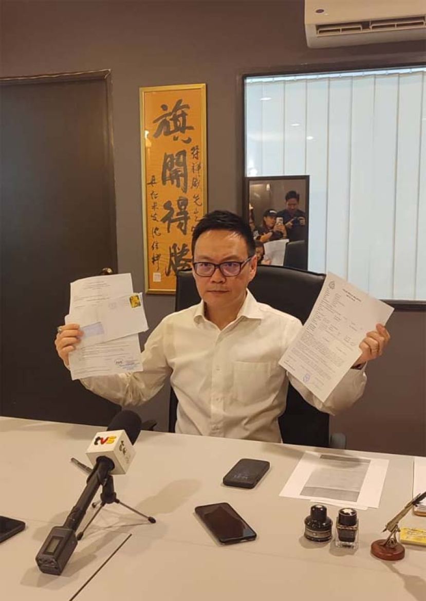 符祥威苦口婆心，呼吁民众提高警觉。