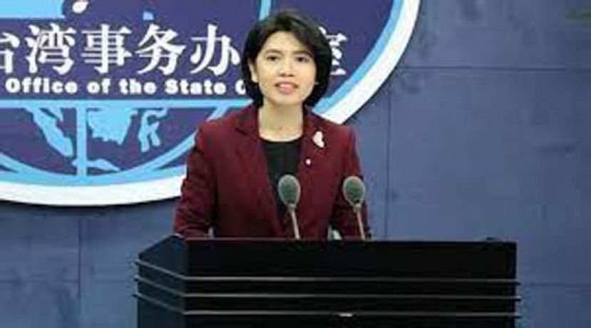 中国大陆国台办发言人朱凤莲表示，台湾是中国领土不可分割的一部分。