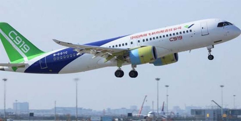 中国产大飞机C919获合格证，售价与波音空巴差距不大。