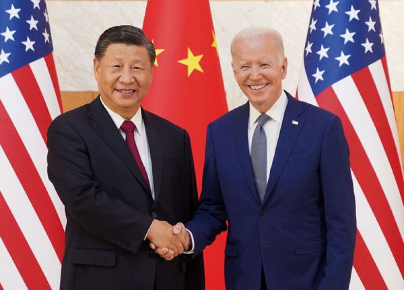 美国总统拜登与中国国家主席习近平，在G20上首度会面。 