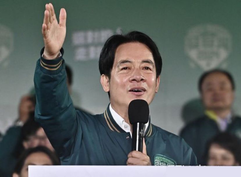 赖清德当选，将延续蔡英文路线。