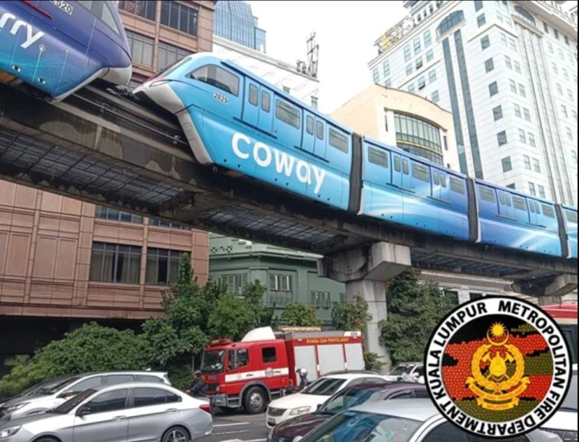 单轨火车发生故障  373名乘客受困1妇女昏迷