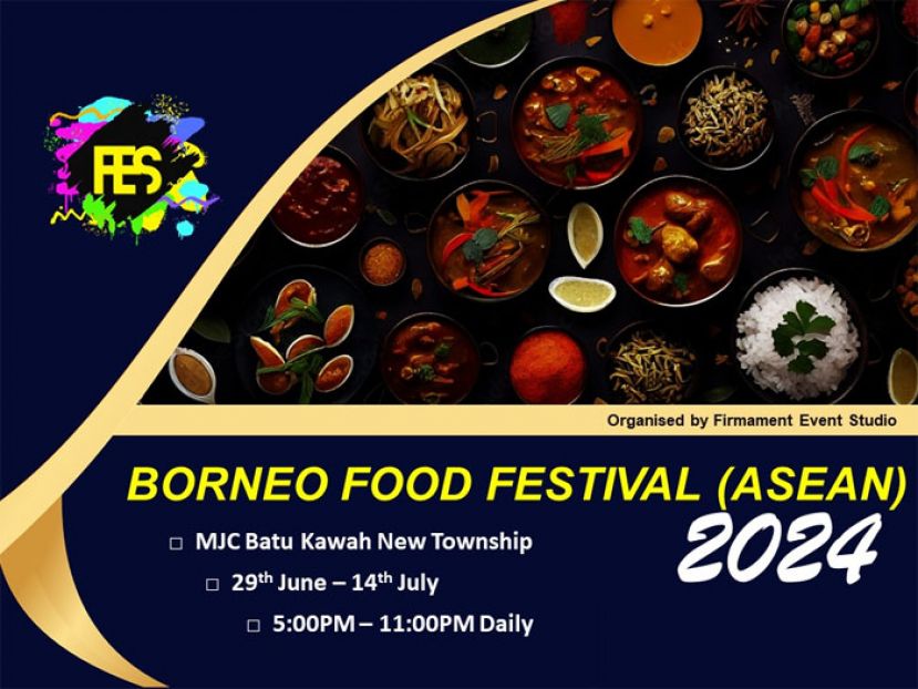 婆罗洲美食节（东盟）2024 揭示令人振奋的细节和东盟美食
