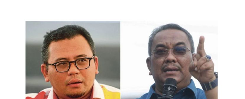 左为阿米鲁丁，右是沙努西。