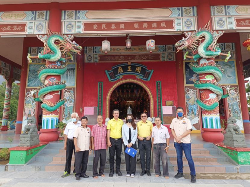 七哩三山国王庙维修工程 各界善心者踊跃捐款