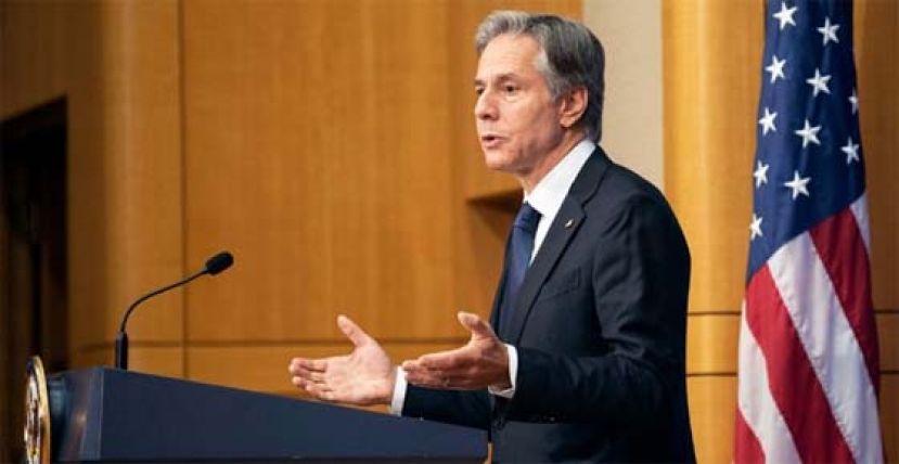 布林肯称，美国再度打击伊朗石油出口, 当中包括向一些中国和印度企业实施制裁，藉此施压德黑兰当局。